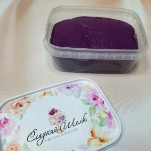 Мастика сиреневая для обтяжки торта 12 кг