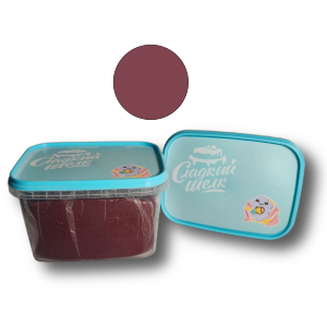 Бордовая мастика упаковка 0,5 кг