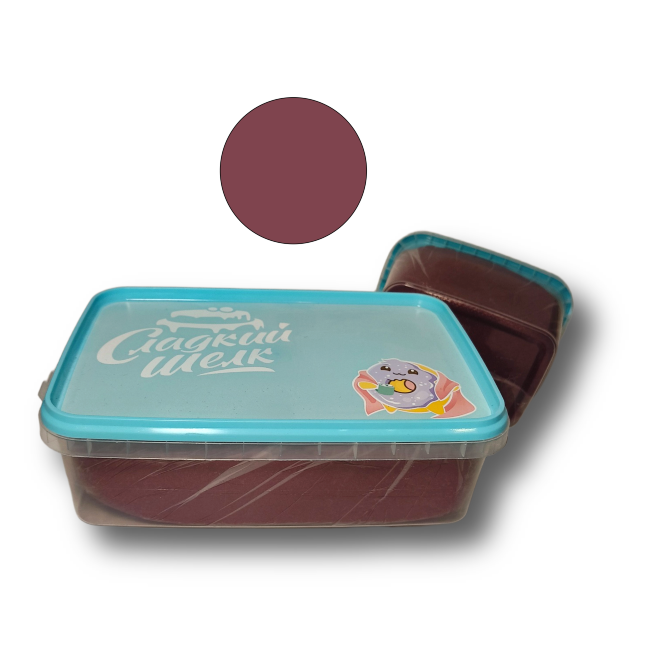 Бордовая мастика упаковка 2 кг