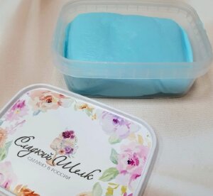 Голубая мастика упаковка 2 кг