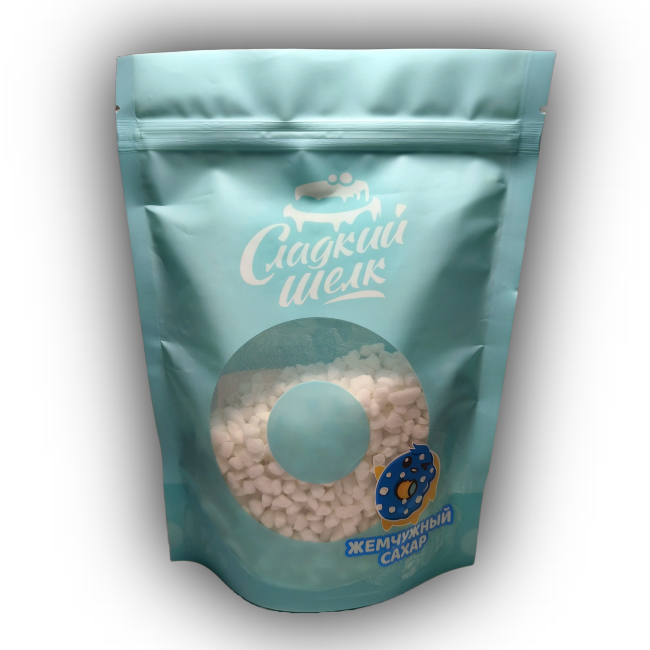 Сахар жемчужный Фракция №5, декоративная упаковка 0,25 кг