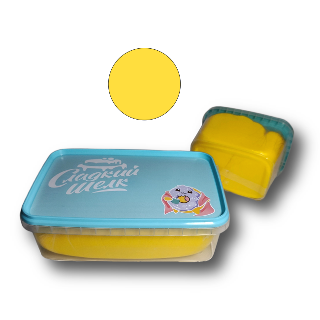 Желтая мастика упаковка 2 кг