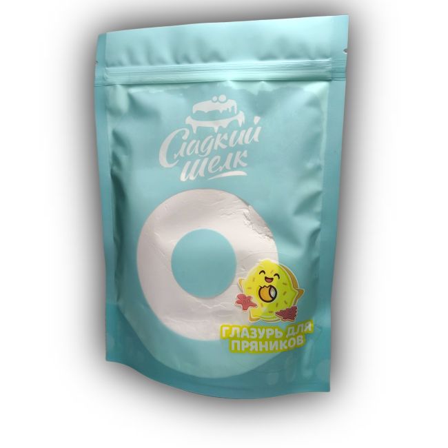 Айсинг "Пряничный" белый, декоративная упаковка 0,25 кг